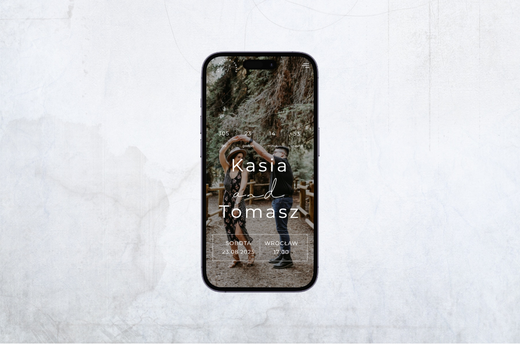 zaproszenie na ślub online na telefonie